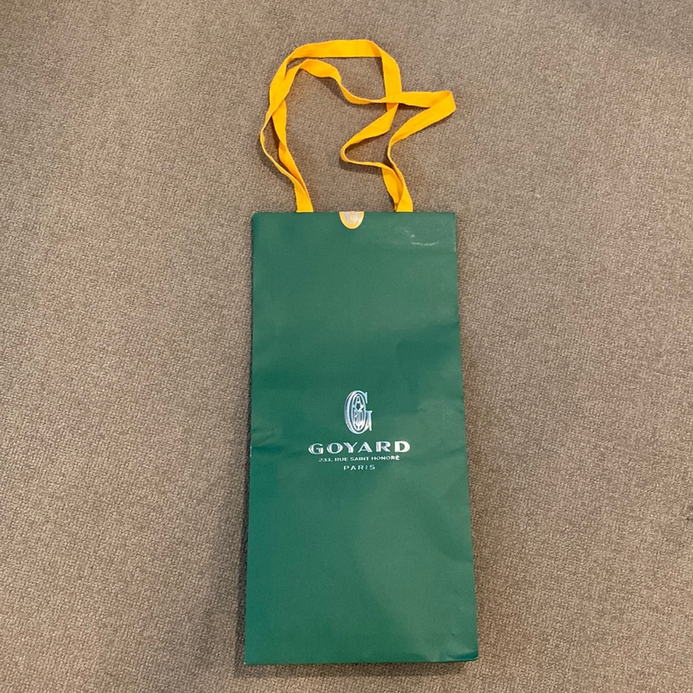 Goyard shopping bag